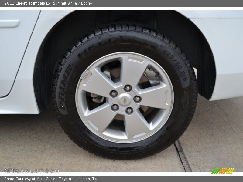 Summit White / Ebony 2011 Chevrolet Impala LS