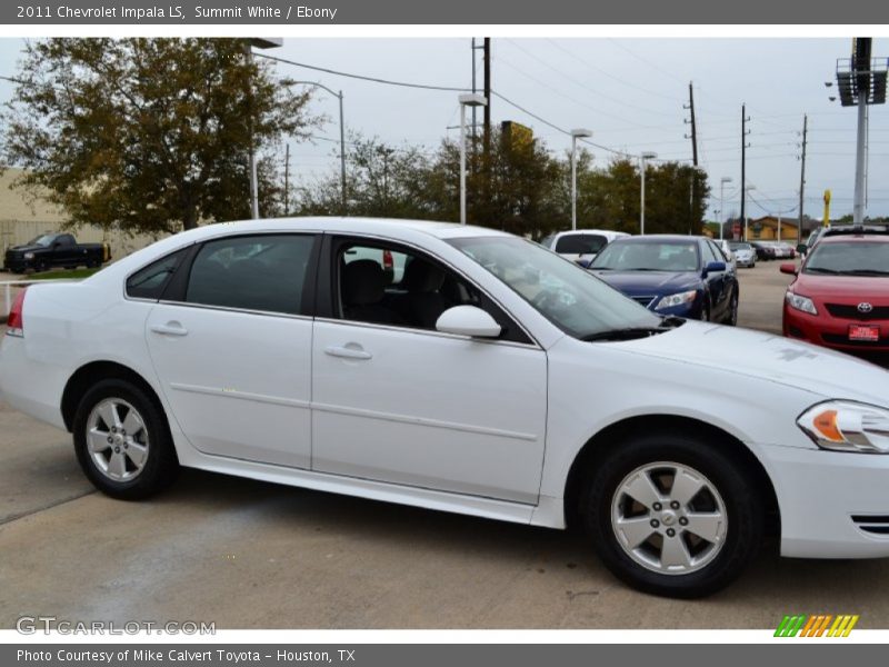 Summit White / Ebony 2011 Chevrolet Impala LS