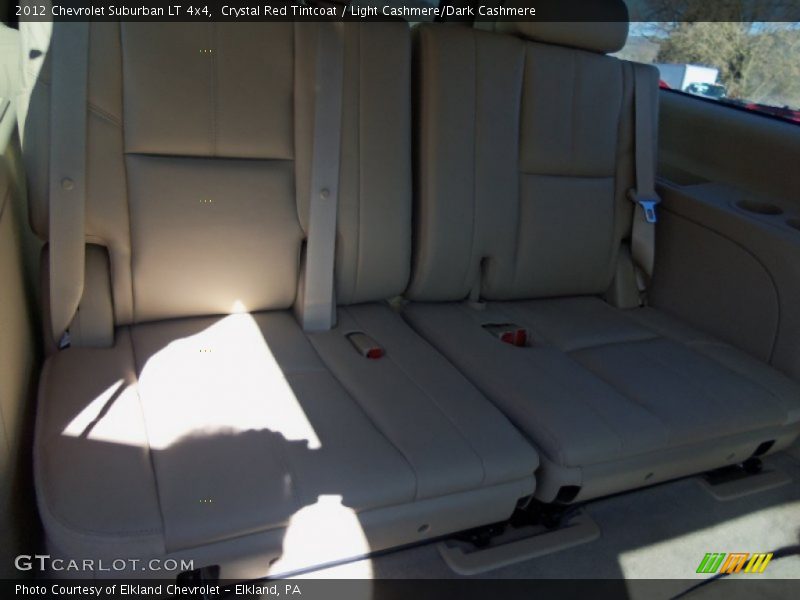 Crystal Red Tintcoat / Light Cashmere/Dark Cashmere 2012 Chevrolet Suburban LT 4x4