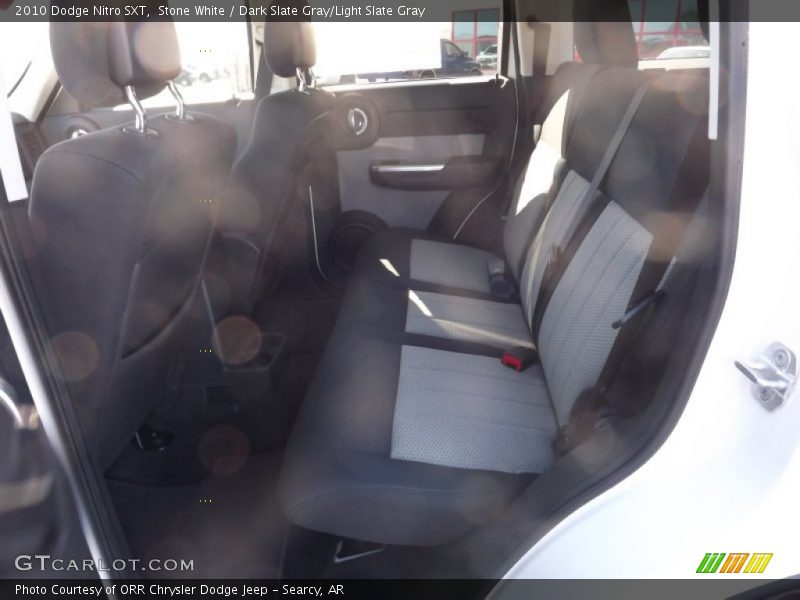 Stone White / Dark Slate Gray/Light Slate Gray 2010 Dodge Nitro SXT