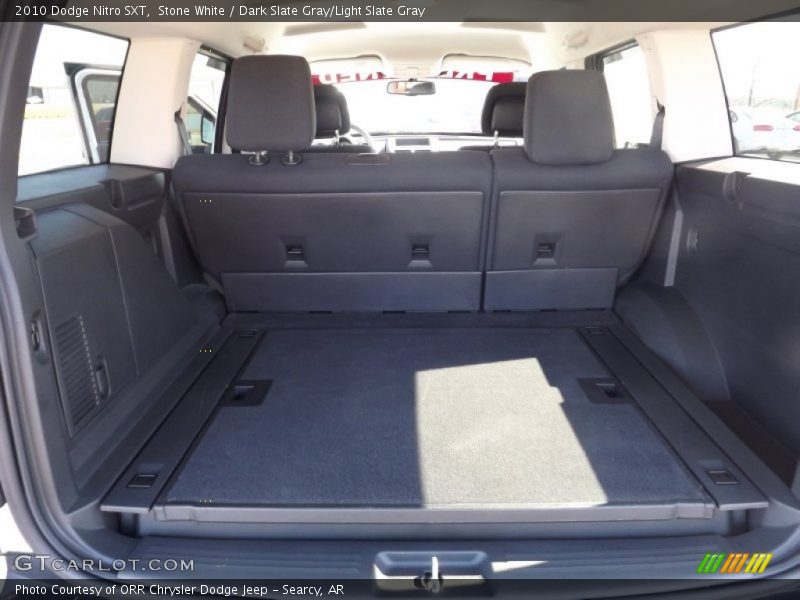 Stone White / Dark Slate Gray/Light Slate Gray 2010 Dodge Nitro SXT