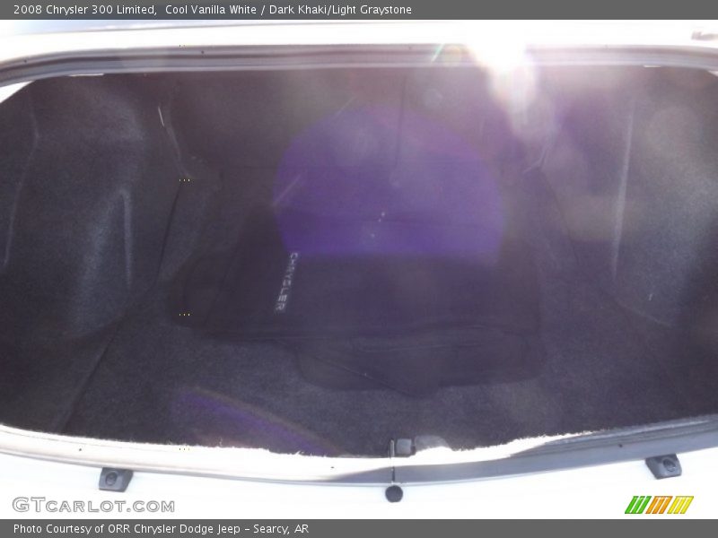 Cool Vanilla White / Dark Khaki/Light Graystone 2008 Chrysler 300 Limited