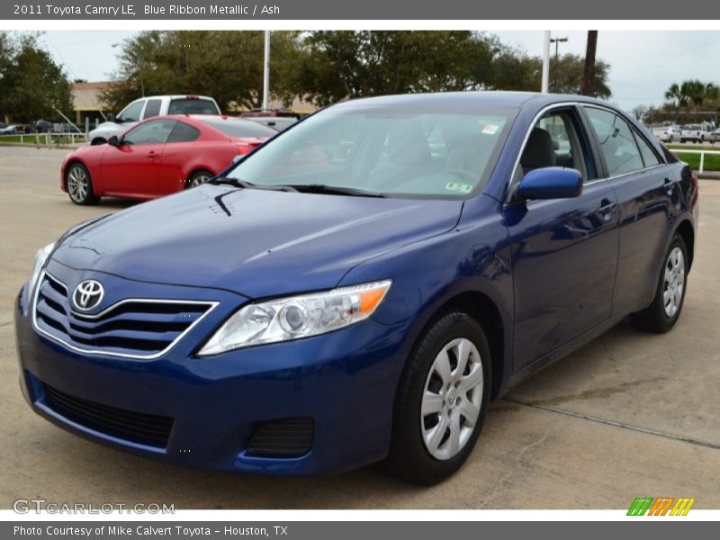 Blue Ribbon Metallic / Ash 2011 Toyota Camry LE