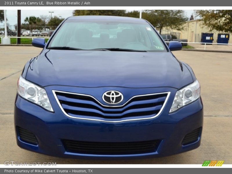 Blue Ribbon Metallic / Ash 2011 Toyota Camry LE