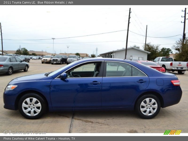 Blue Ribbon Metallic / Ash 2011 Toyota Camry LE