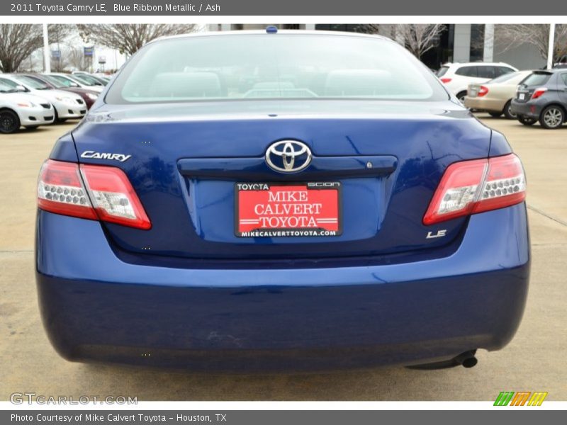 Blue Ribbon Metallic / Ash 2011 Toyota Camry LE