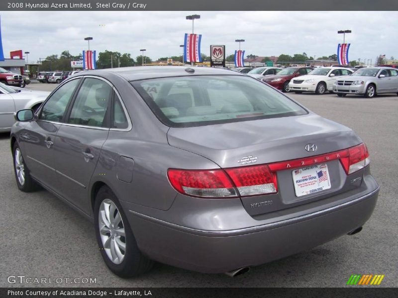 Steel Gray / Gray 2008 Hyundai Azera Limited