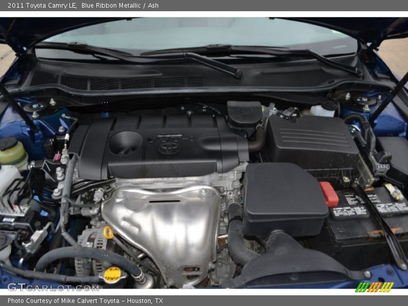 Blue Ribbon Metallic / Ash 2011 Toyota Camry LE