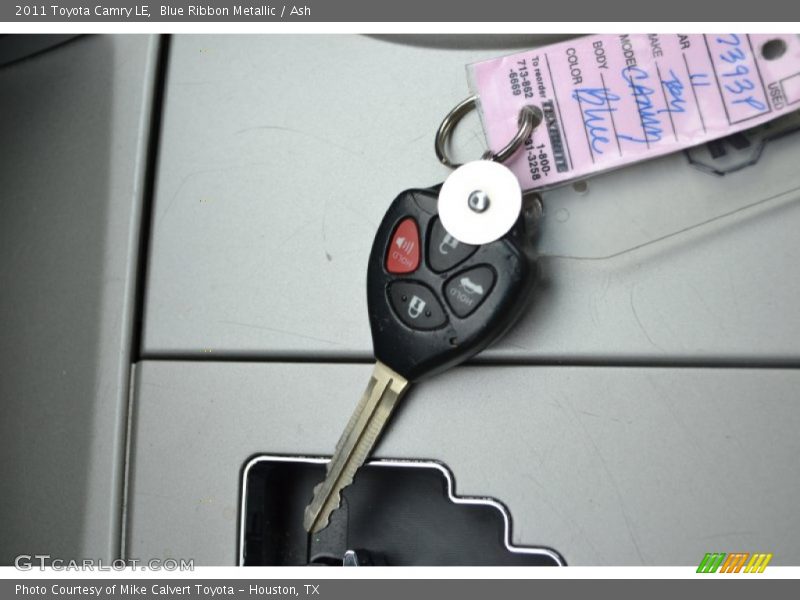 Blue Ribbon Metallic / Ash 2011 Toyota Camry LE