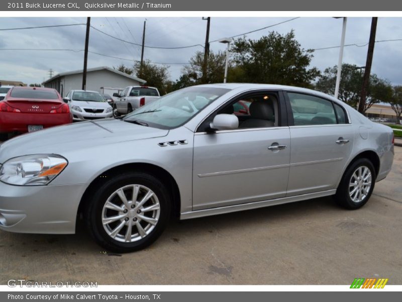 Quicksilver Metallic / Titanium 2011 Buick Lucerne CXL