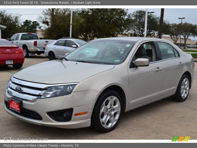 Smokestone Metallic / Medium Light Stone 2010 Ford Fusion SE V6