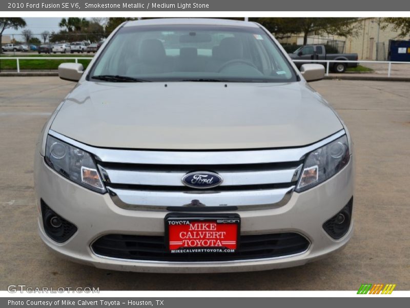 Smokestone Metallic / Medium Light Stone 2010 Ford Fusion SE V6