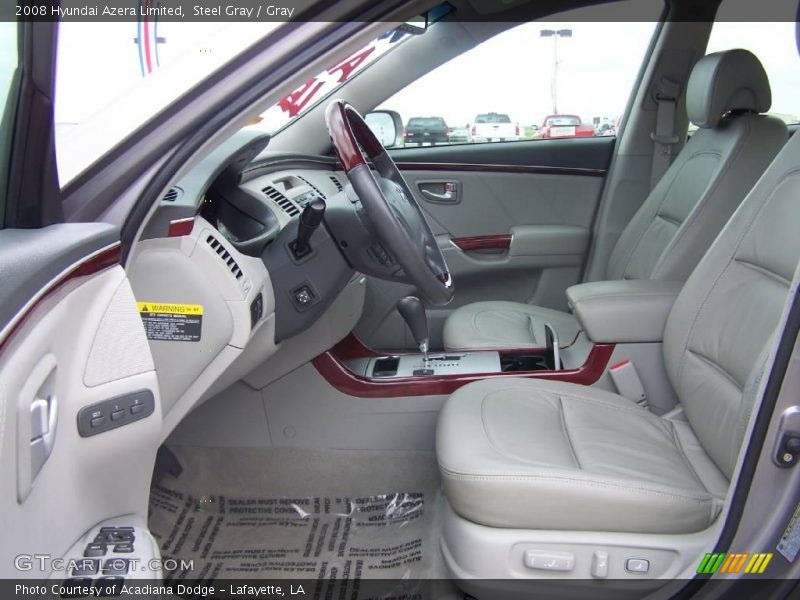 Steel Gray / Gray 2008 Hyundai Azera Limited