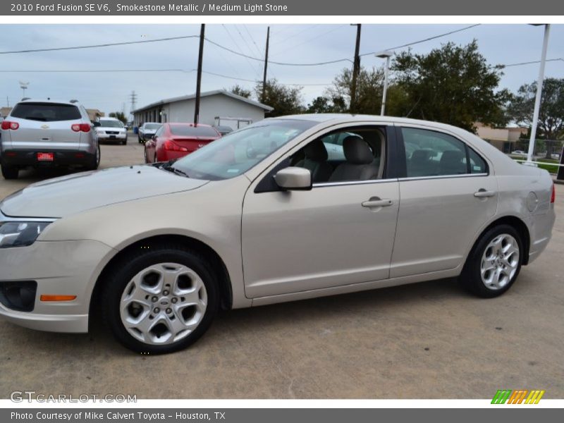 Smokestone Metallic / Medium Light Stone 2010 Ford Fusion SE V6
