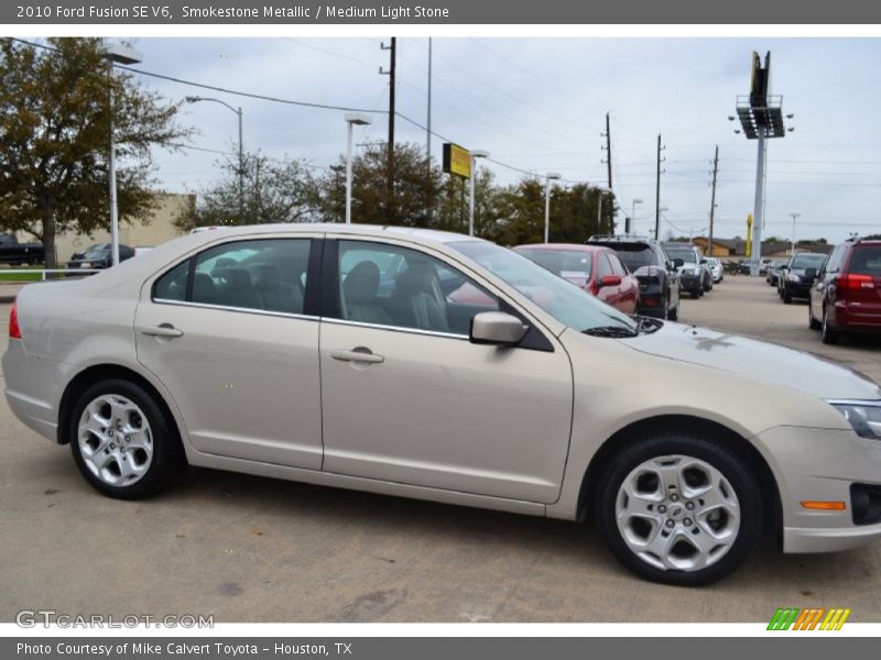 Smokestone Metallic / Medium Light Stone 2010 Ford Fusion SE V6