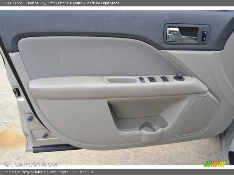 Smokestone Metallic / Medium Light Stone 2010 Ford Fusion SE V6