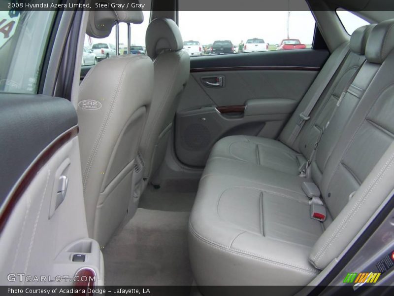 Steel Gray / Gray 2008 Hyundai Azera Limited