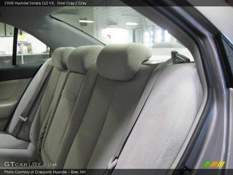 Steel Gray / Gray 2008 Hyundai Sonata GLS V6