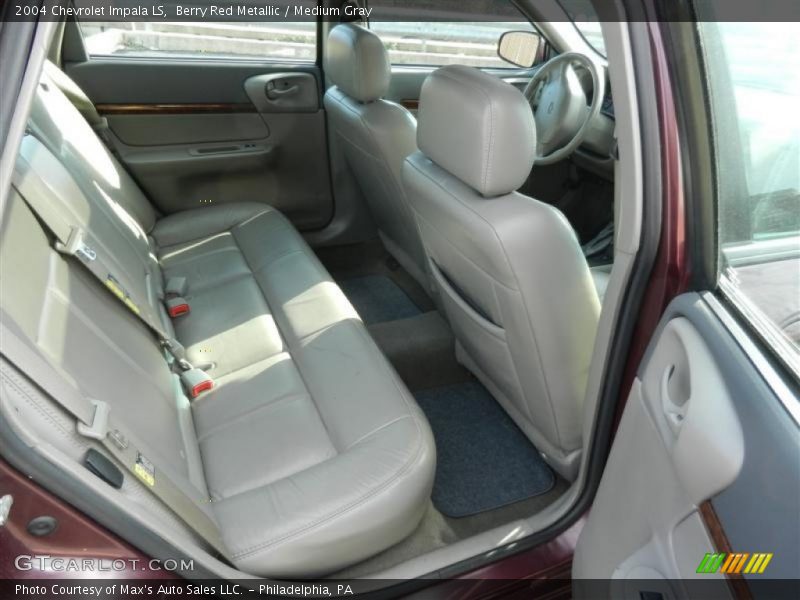 Berry Red Metallic / Medium Gray 2004 Chevrolet Impala LS