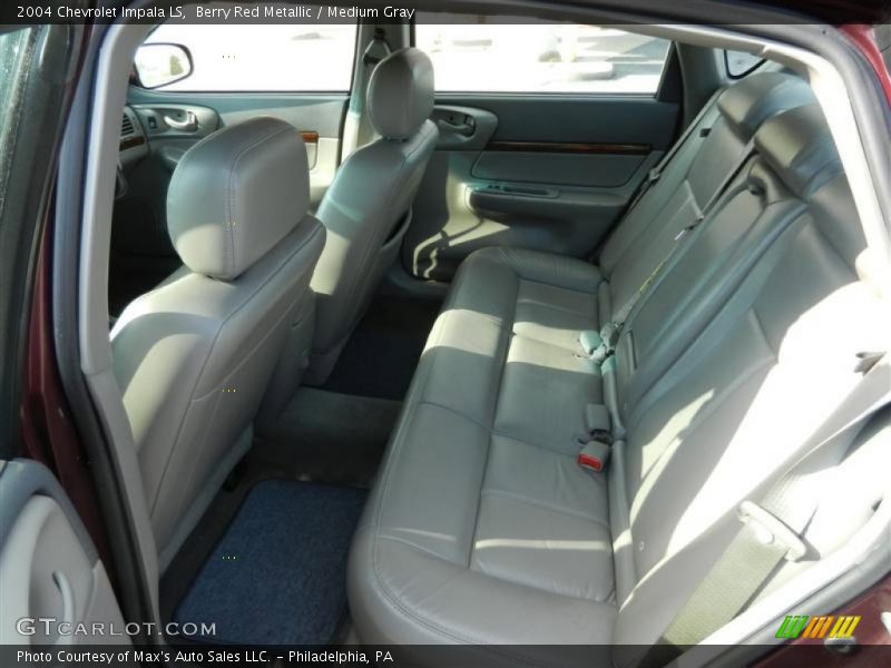 Berry Red Metallic / Medium Gray 2004 Chevrolet Impala LS