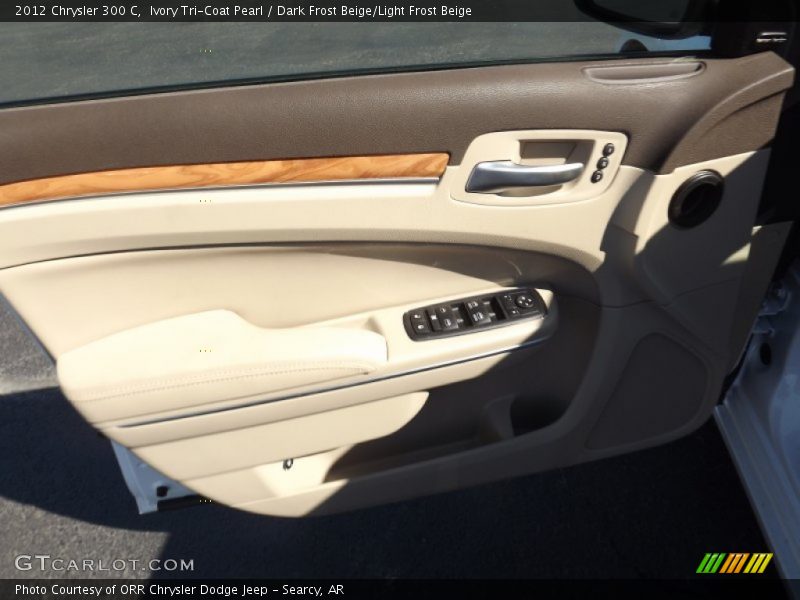 Ivory Tri-Coat Pearl / Dark Frost Beige/Light Frost Beige 2012 Chrysler 300 C