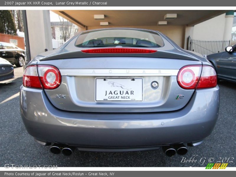 Lunar Grey Metallic / Charcoal 2007 Jaguar XK XKR Coupe