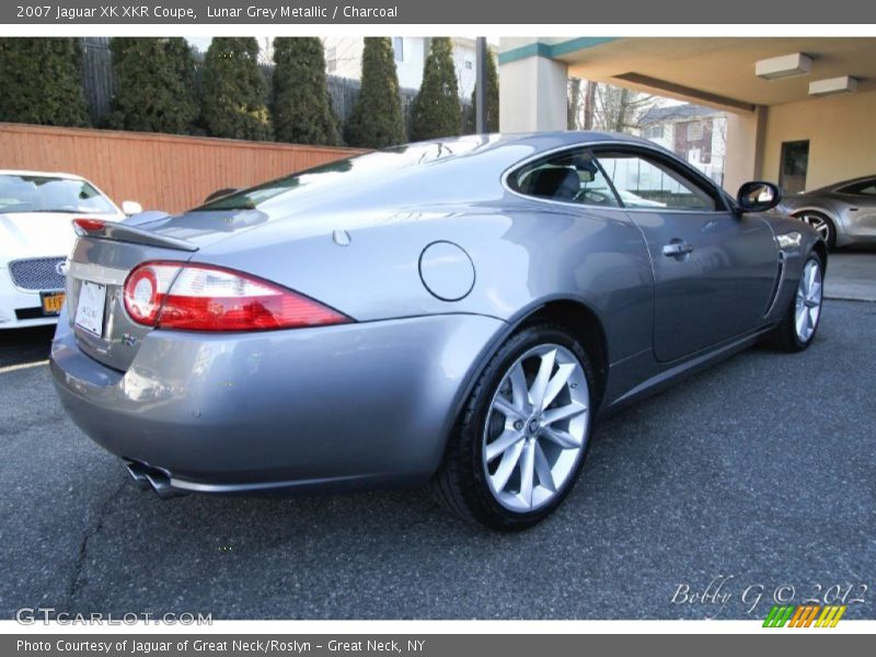 Lunar Grey Metallic / Charcoal 2007 Jaguar XK XKR Coupe