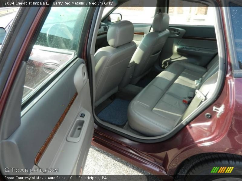 Berry Red Metallic / Medium Gray 2004 Chevrolet Impala LS