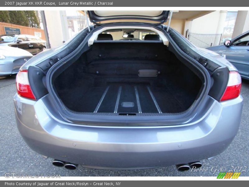 Lunar Grey Metallic / Charcoal 2007 Jaguar XK XKR Coupe
