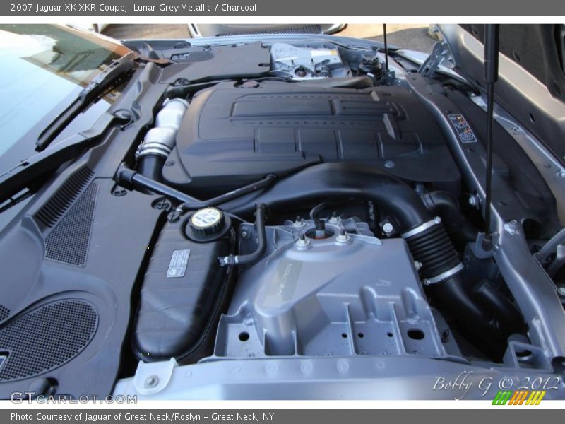 Lunar Grey Metallic / Charcoal 2007 Jaguar XK XKR Coupe