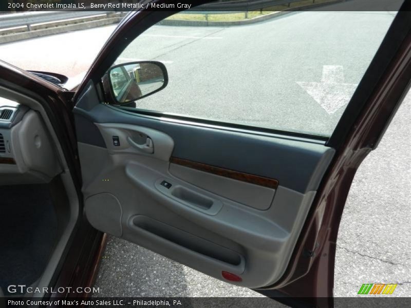 Berry Red Metallic / Medium Gray 2004 Chevrolet Impala LS