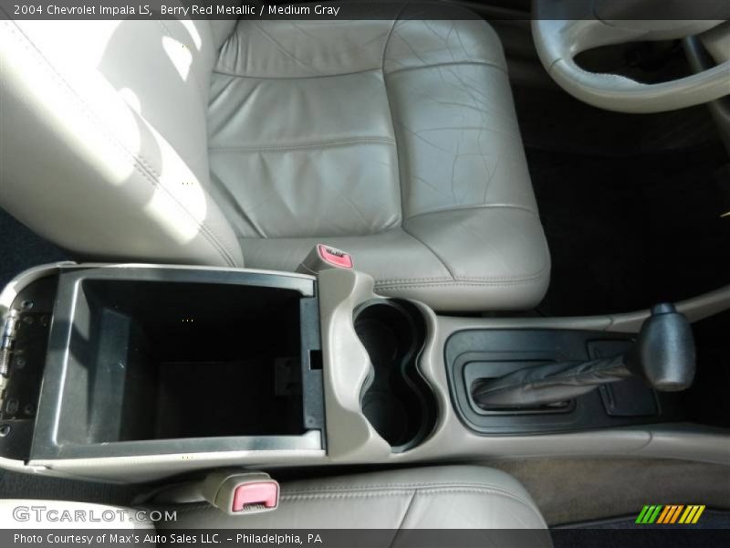 Berry Red Metallic / Medium Gray 2004 Chevrolet Impala LS