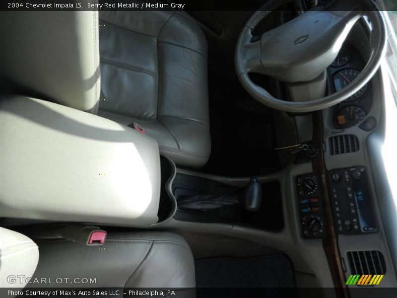 Berry Red Metallic / Medium Gray 2004 Chevrolet Impala LS