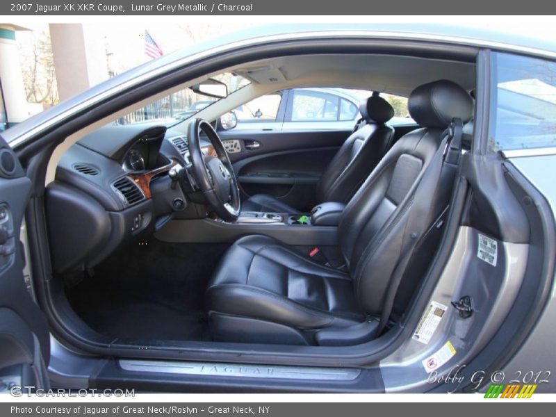 Lunar Grey Metallic / Charcoal 2007 Jaguar XK XKR Coupe