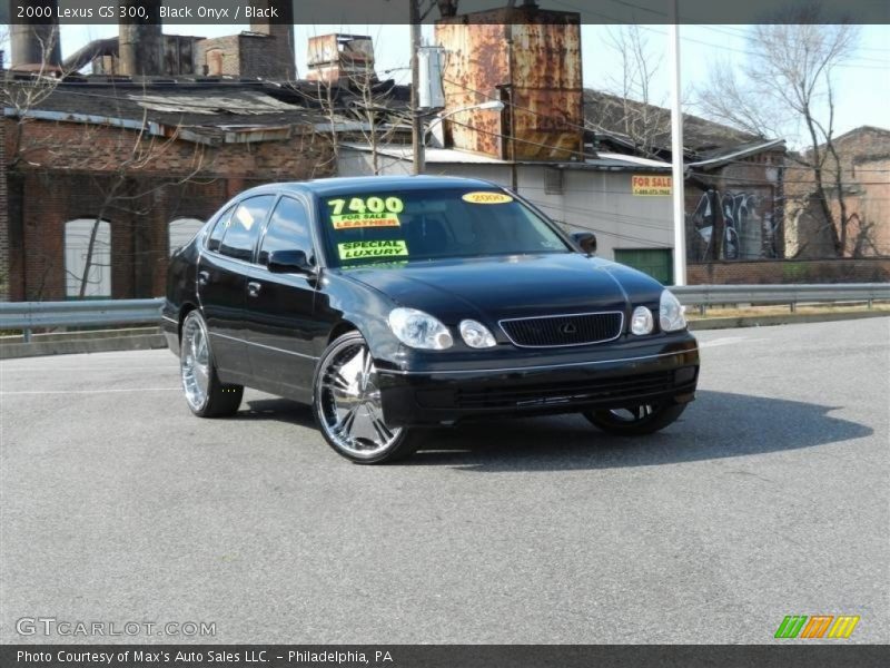 Black Onyx / Black 2000 Lexus GS 300