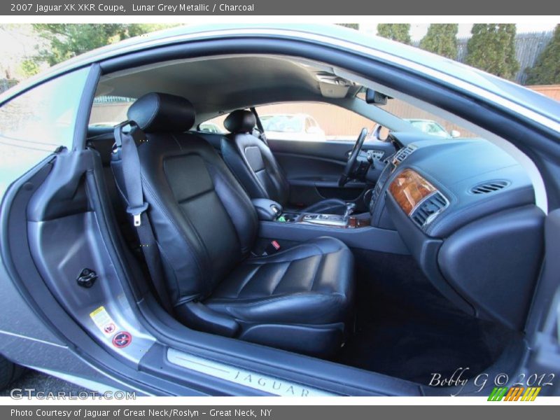 Lunar Grey Metallic / Charcoal 2007 Jaguar XK XKR Coupe