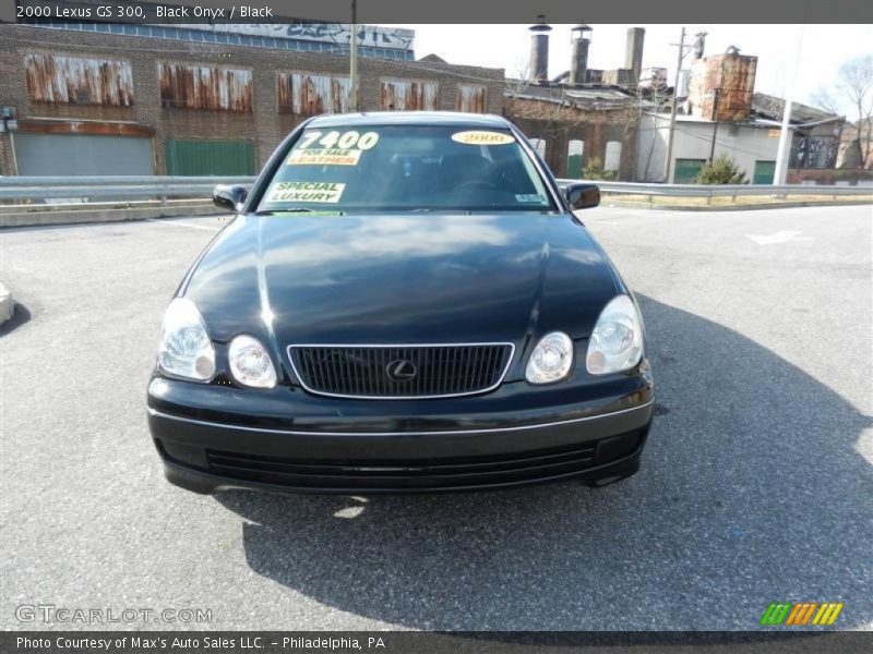 Black Onyx / Black 2000 Lexus GS 300