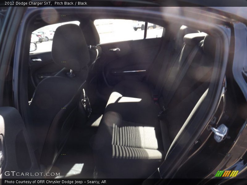 Pitch Black / Black 2012 Dodge Charger SXT