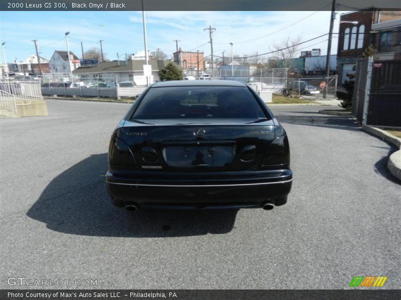 Black Onyx / Black 2000 Lexus GS 300