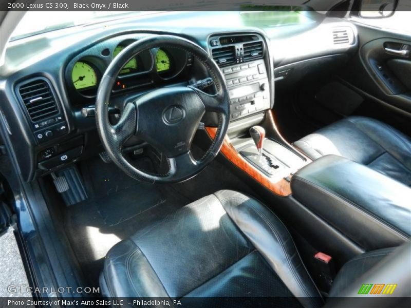 Black Onyx / Black 2000 Lexus GS 300