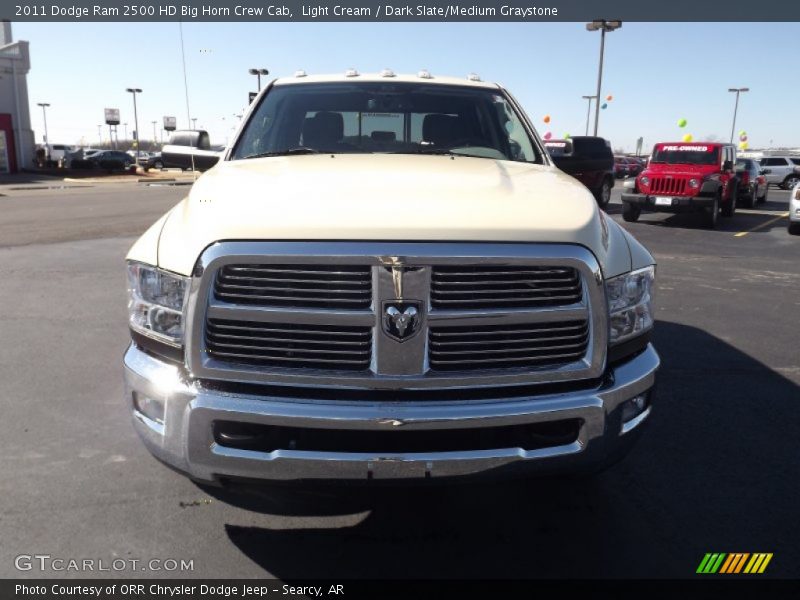Light Cream / Dark Slate/Medium Graystone 2011 Dodge Ram 2500 HD Big Horn Crew Cab