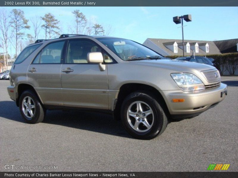 Burnished Gold Metallic / Ivory 2002 Lexus RX 300