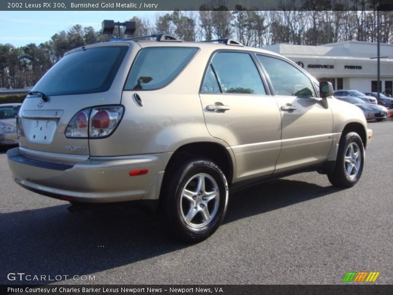 Burnished Gold Metallic / Ivory 2002 Lexus RX 300