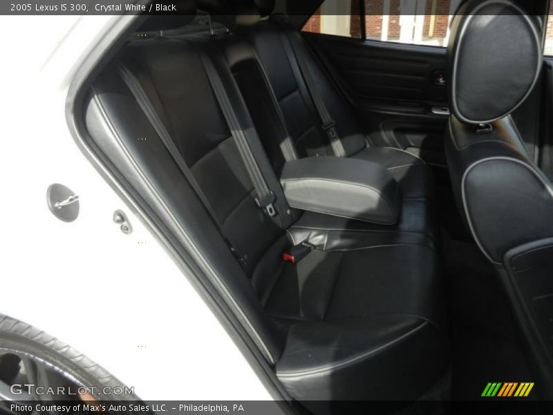 Crystal White / Black 2005 Lexus IS 300