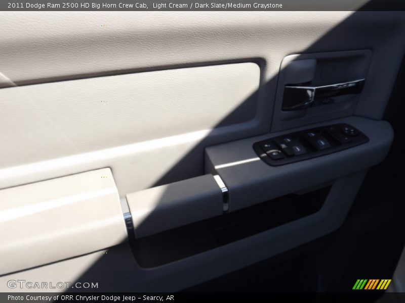 Light Cream / Dark Slate/Medium Graystone 2011 Dodge Ram 2500 HD Big Horn Crew Cab