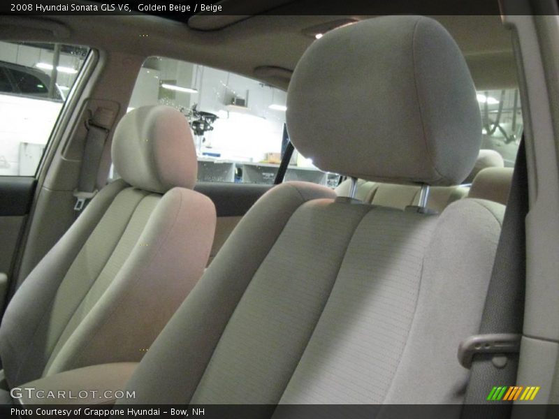 Golden Beige / Beige 2008 Hyundai Sonata GLS V6