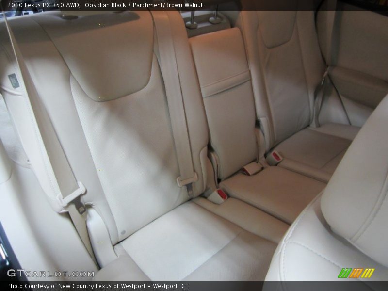 Obsidian Black / Parchment/Brown Walnut 2010 Lexus RX 350 AWD