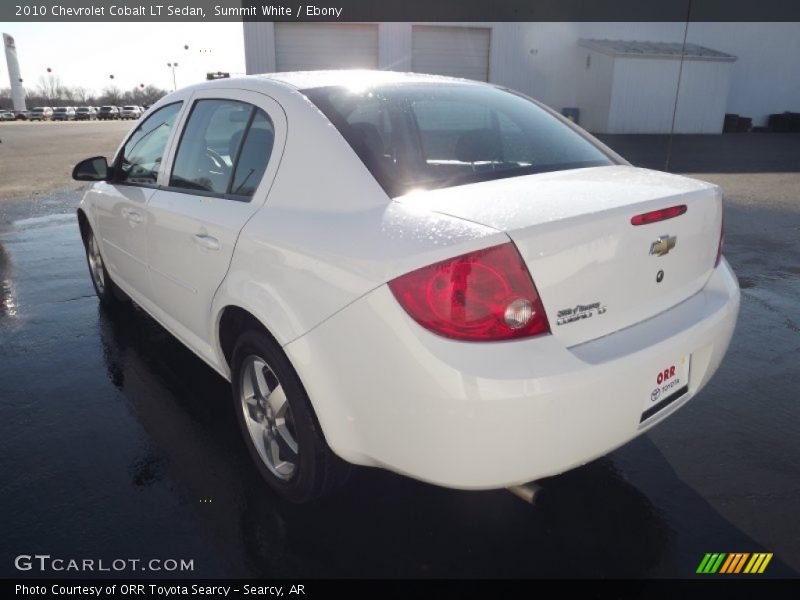 Summit White / Ebony 2010 Chevrolet Cobalt LT Sedan