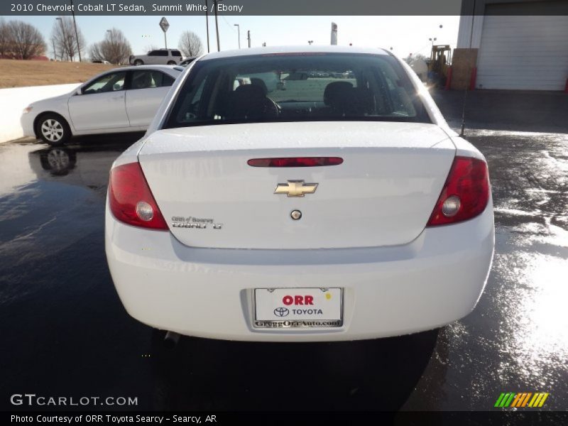 Summit White / Ebony 2010 Chevrolet Cobalt LT Sedan