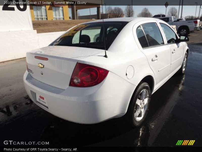 Summit White / Ebony 2010 Chevrolet Cobalt LT Sedan